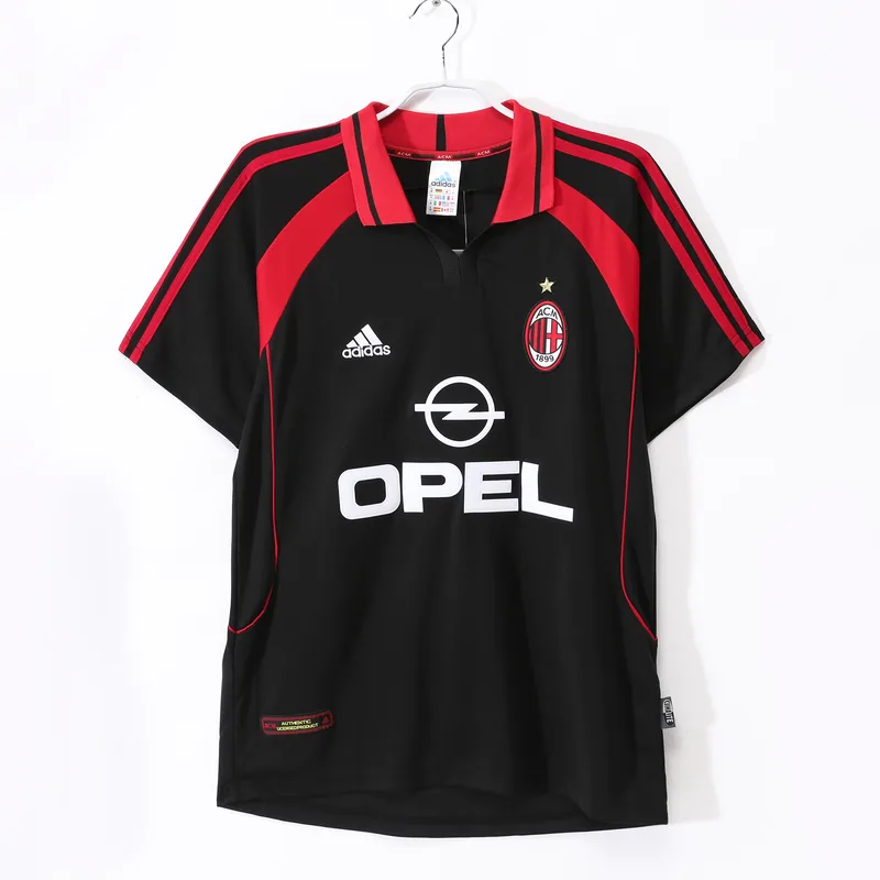 AC Milan 2000/01 TERCERA MANGA CORTA VERSION FAN